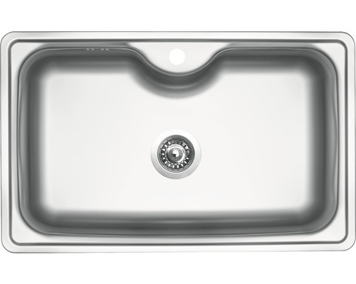 Nerezový drez Sinks Bigger 600V 0,8 mm matný-0