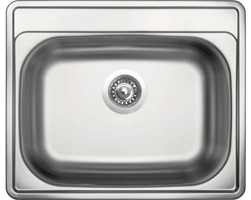 Nerezový drez Sinks Comfort 600V 0,6 mm matný