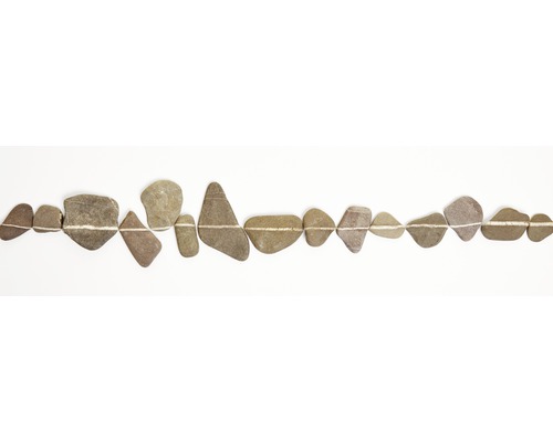 Samolepiace PVC tapeta do kuchyne mySPOTTI splash Kameny 60x220 cm Rad kameňov s bielymi čiarami