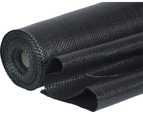 Podkladová tkanina FloraSelf čierna 25x2 cm, 100 g/m² Rolka protiplevelovej textílie