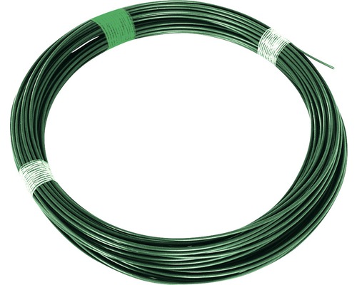 Napínací drôt Pilecký Zn+PVC Ø3,40 mm 26 m zelený