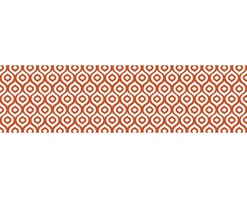 Samolepiace PVC tapeta do kuchyne mySPOTTI splash Leana 60x220 cm Vzor s opakujúcimi sa kvapkovitými tvarmi