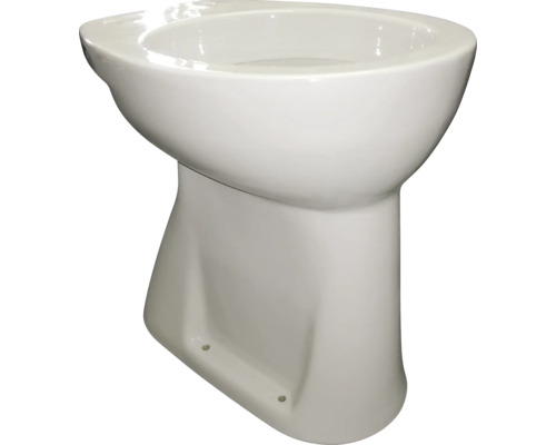 Stojace WC DURAVIT Sudan plytké splachovanie so splachovacím kruhom Vyvýšené biele bez WC sedadla 212010000 Stojace WC z keramiky