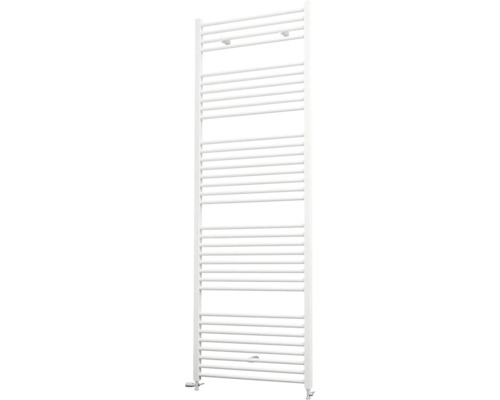 Biely radiátor na uteráky