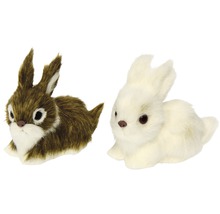 Dve dekoratívne figúrky veľkonočného zajačika