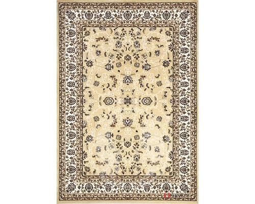 Koberec s kvetinovým vzorom a bordúrou