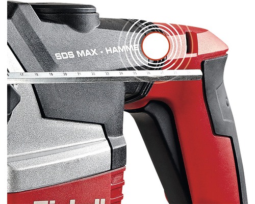 Detailný záber SDS Max kladiva.