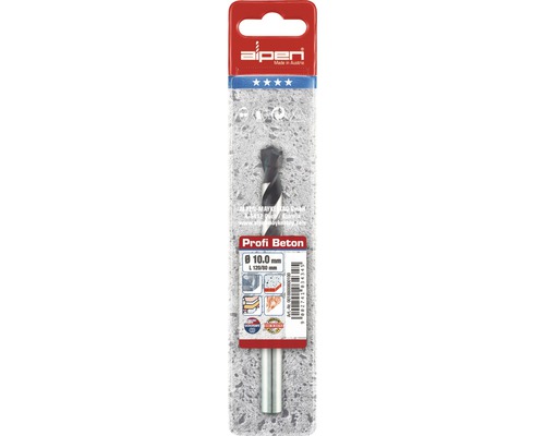 Alpen Profi Beton vrták, priemer 10 milimetrov