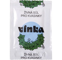 Balenie živnej soli pre kvasinky