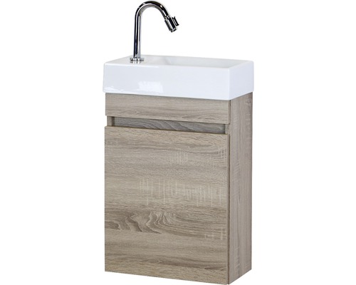 Umývadlo so skrinkou a batériou