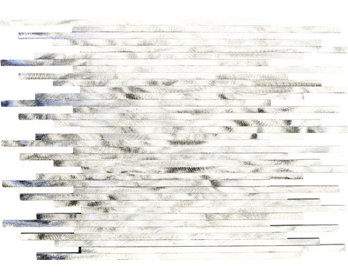 Kovové mozaikové dlaždice v horizontálnom formáte