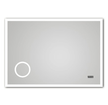 Zrkadlo do kúpeľne DSK LED Silver Venus 100x70 cm