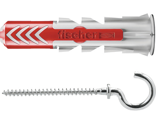 Hmoždinka Fischer so skrutkovacím hákom