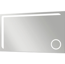 Zrkadlo LED Silver Arrow 120x70 cm