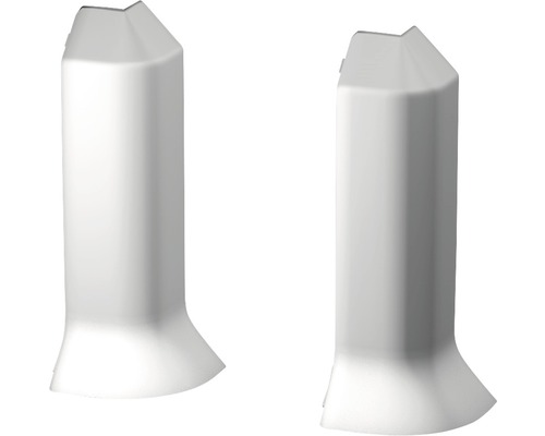 Dve plastové krytky stĺpikov