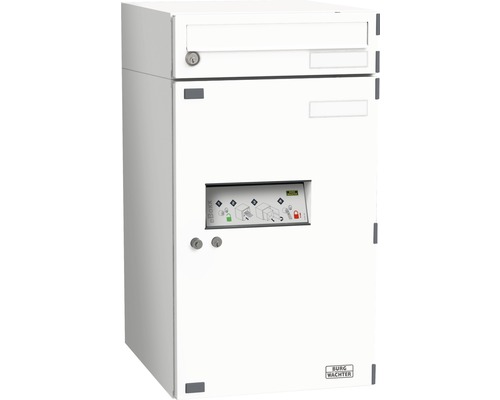 Voľne stojaca schránka na balíky s ochranou proti vyberaniu