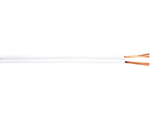 Reproduktorový kábel V03VH-H (CYH) 2x1 biely, metrážový sortiment