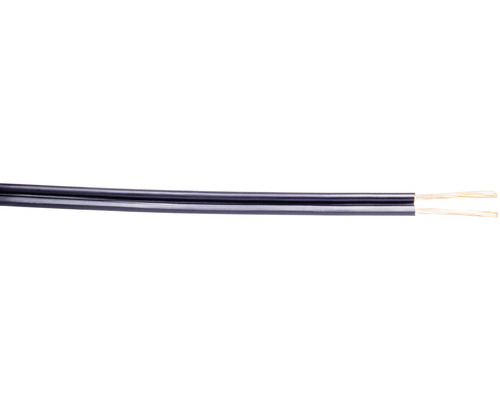 Reproduktorový kábel V03VH-H (CYH) 2x1 čierny, metrážový sortiment