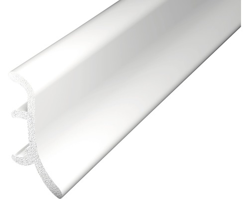 Soklová lišta penová biela 48x2500 mm