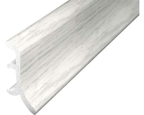 Soklová lišta penová jaseň biely 48x2500 mm