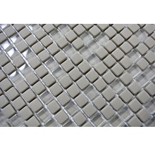 Sklenená mozaika CUBA 03C KRÉMOVÁ 30,5x30,5 cm-thumb-4