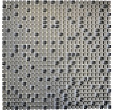 Sklenená mozaika CUBA 05G ŠEDÁ 30,5x30,5 cm-thumb-0