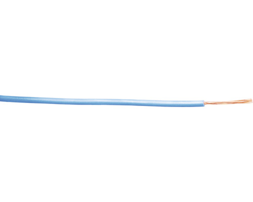 Izolovaný žilový kábel H07 V-K 1,0 (CYA) modrý, metrážový sortiment