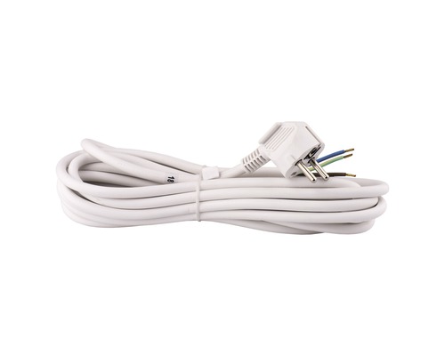 Napájací kábel Emos Flexo 3x1,5-H05VV-F 5m biely