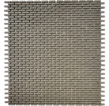 Sklenená mozaika CUBA B25G ŠEDÁ 27,5x29,7 cm-thumb-0