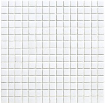 Sklenená mozaika A 11 30,5x32,5 cm biela-thumb-0