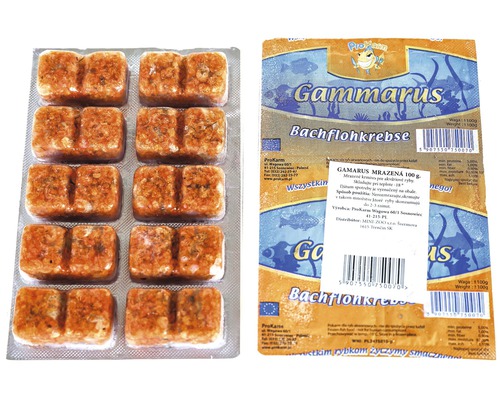 Mrazené krmivo Gammarus 100 g
