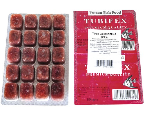 Mrazené krmivo Tubifex Premium Quality 100 g