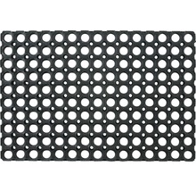 Rohožka pred dvere Domino gumená čierna 40 x 60 cm-thumb-0