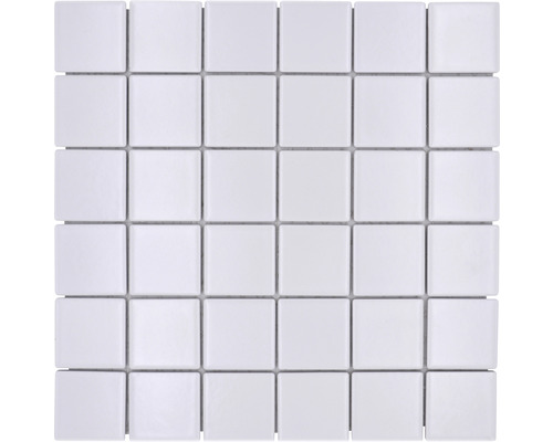 Keramická mozaika CD 111 29,8x29,8 cm biela mat-0