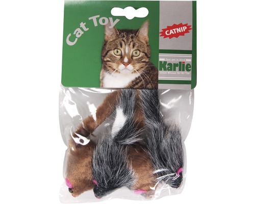 Karlie hračka pre mačky s kocúrnikom v sáčku