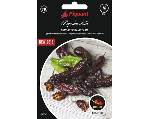 Chilli paprička Bhut Jolokia Chocolate Piquant