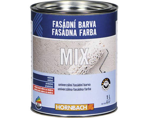 HORNBACH MIX Fasádna farba 1l báza C na miešanie-0