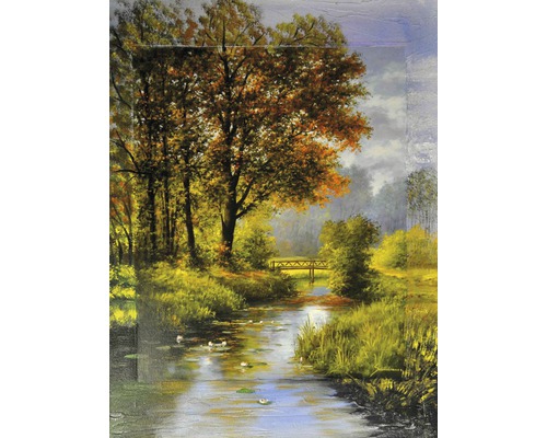 Maľovaný obraz Krajina 60x80 cm