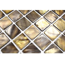 Mušľová mozaika SM 2569 béžová/hnedá 30 x 30 cm-thumb-4