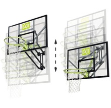 Basketbalový kôš na montáž na stenu s nastaviteľnou výškou