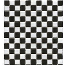 Keramická mozaika BM 148 čierna/biela 30,2 x 33 cm-thumb-0