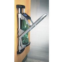 Zdvihák na nápojové prepravky na montáž na stenu s fľašou