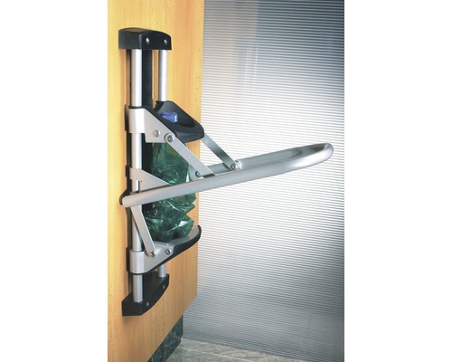 Lis na vrecia na odpadky na montáž na stenu s plným vrecom na odpadky