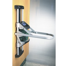 Lis na fľaše na montáž na stenu so zelenou plastovou fľašou