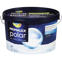 Farba na stenu Primalex Polar biela 7,5 kg-thumb-0