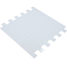 Sklenená mozaika CM B400 biela 30,5x32,5 cm-thumb-1