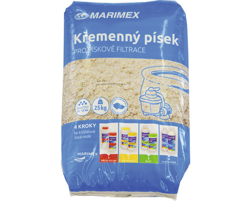 Filtračný piesok Marimex do pieskových filtrácií 25 kg Vrece kremičitého piesku pre pieskové filtrácie, 25 kilogramov