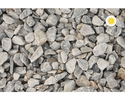 Detailný záber ozdobného štrku