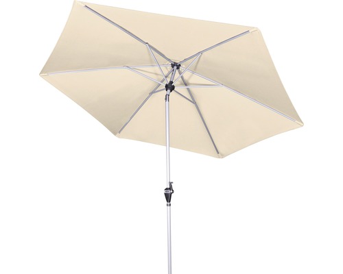 Obdĺžnikový slnečník so strieborným rámom