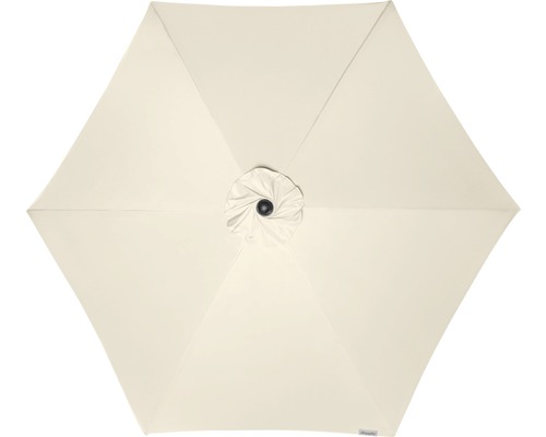 Béžový slnečník zhora